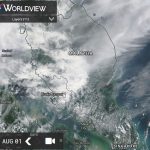 The condition of hotspots and smoke haze in the Malaysia and Indonesia is visible on satellite sourced from https://worldview.earthdata.nasa.gov/